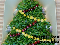 Foto Salat "Weihnachtsbaum"